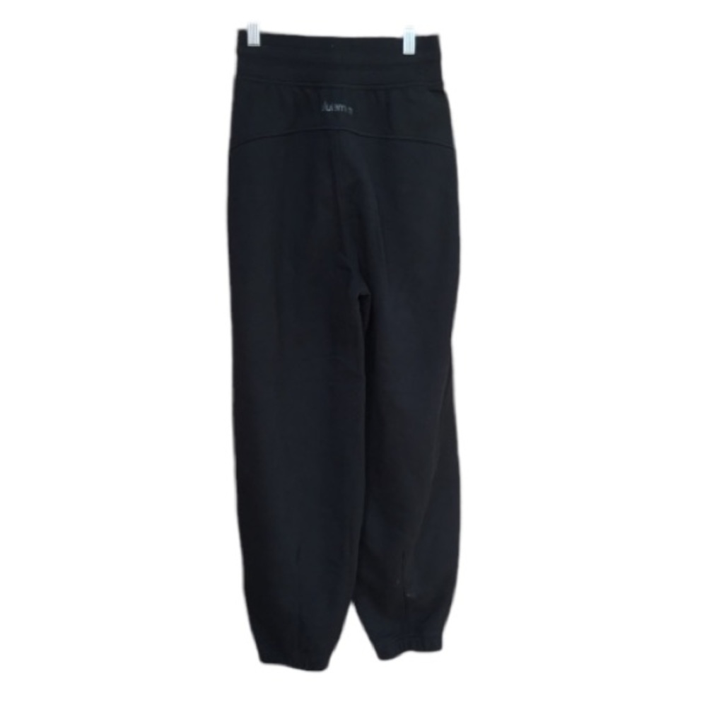 Lululemon Relaxed Fit Super-High Rise French Terry Full Length Jogger black sz 2 - Picture 7 of 9